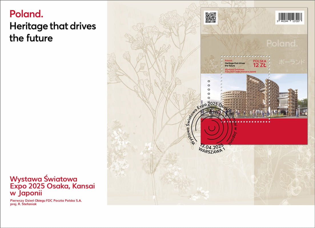 Koperta FDC Wystawa Światowa Expo 2025