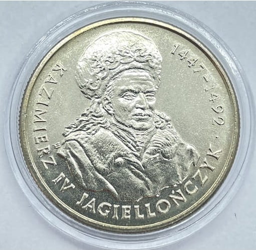 Moneta 20000 zł Kazimierz Jagiellończyk 1993