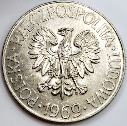 Moneta 10 zł 1969 Tadeusz Kościuszko